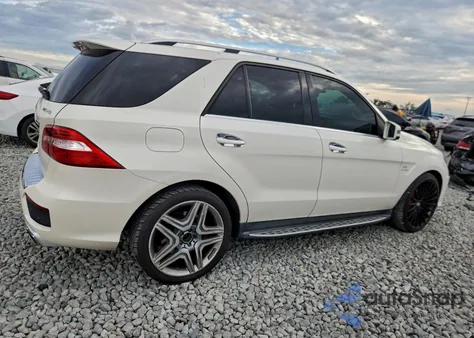 2012 Mercedes-Benz Ml 63 Amg z USA, uszkodzony, nr VIN 4JGDA7EB8CA093300